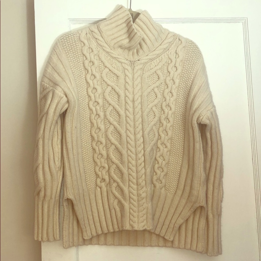 Everlane wool cashmere Turtleneck Sweater